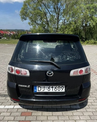 Mazda 2 cena 5900 przebieg: 198000, rok produkcji 2005 z Góra małe 106